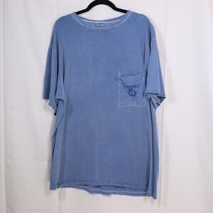 Vintage Unionbay Pocket T-Shirt XL Blue Mens Vintage 90s Made in USA Tee